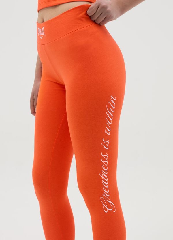 Ovs Leggings In Cotone Stretch Con Stampa