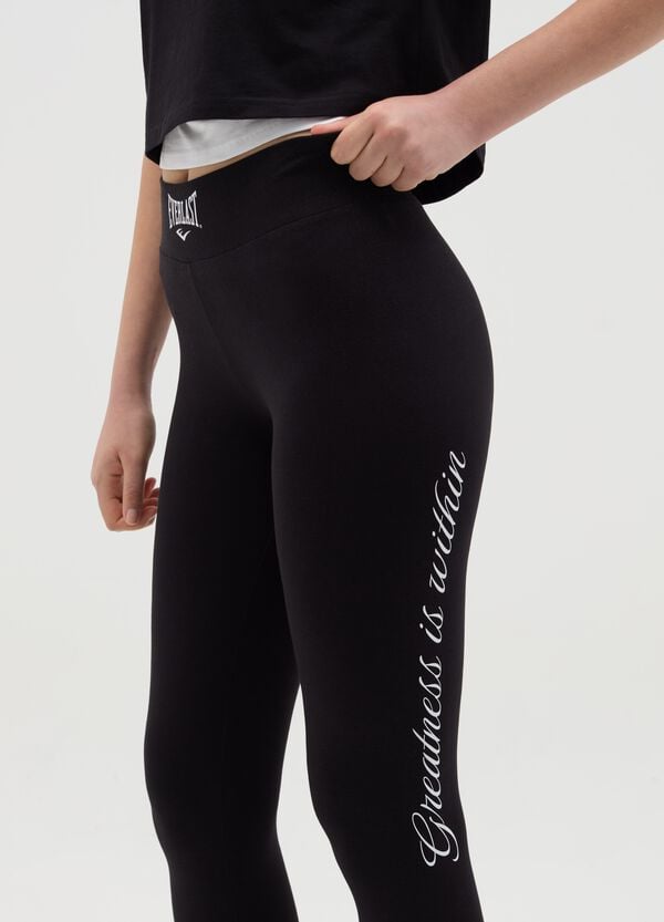 Ovs Leggings In Cotone Stretch Con Stampa