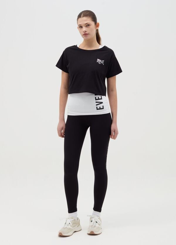 Ovs Leggings in cotone stretch con stampa