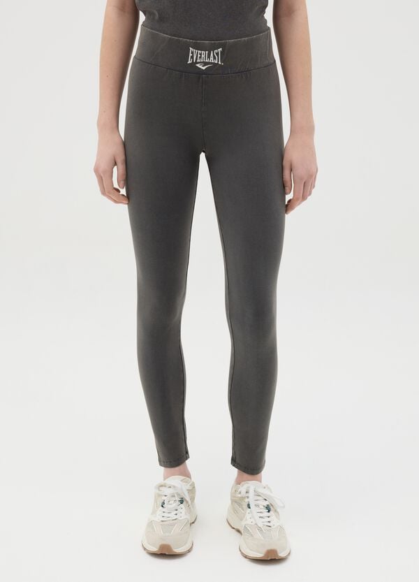 Ovs Leggings In Cotone Stretch Con Stampa