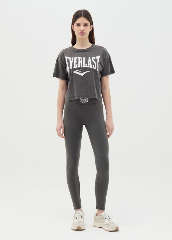 Ovs Leggings in cotone stretch con stampa