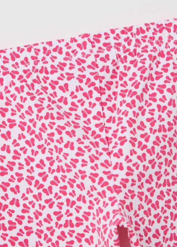 Ovs Leggings In Cotone Stretch Con Stampa