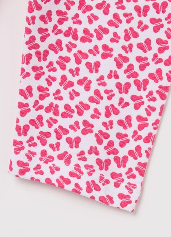 Ovs Leggings In Cotone Stretch Con Stampa