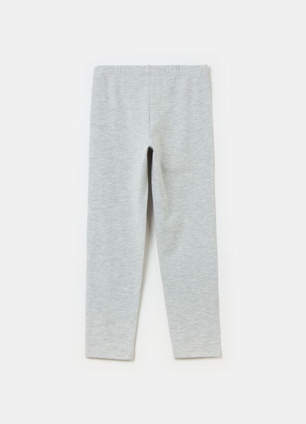 Ovs Leggings In Cotone Stretch Con Stampa