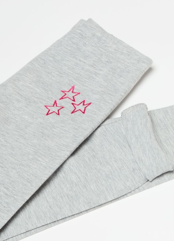 Ovs Leggings In Cotone Stretch Con Stampa