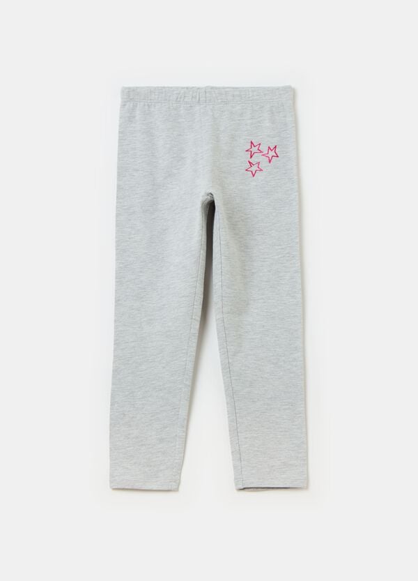 Ovs Leggings in cotone stretch con stampa