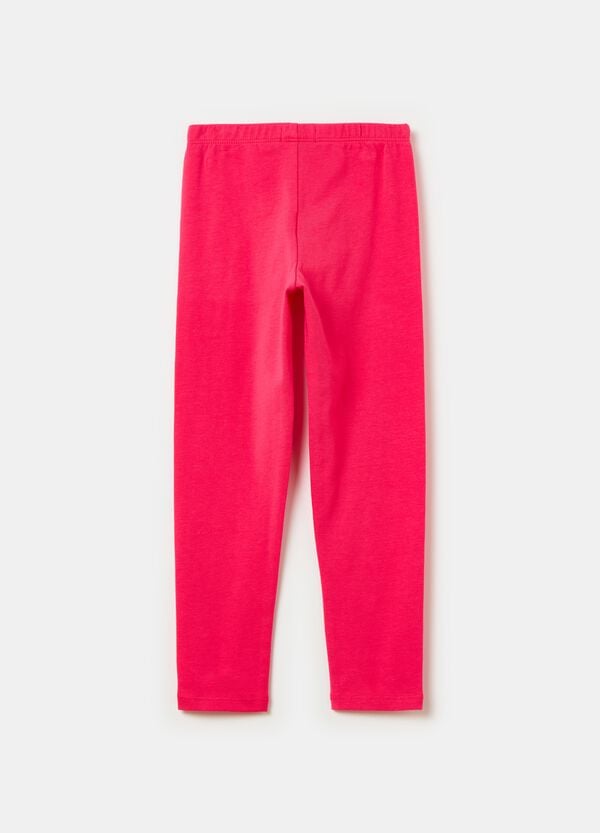 Ovs Leggings In Cotone Stretch Con Stampa