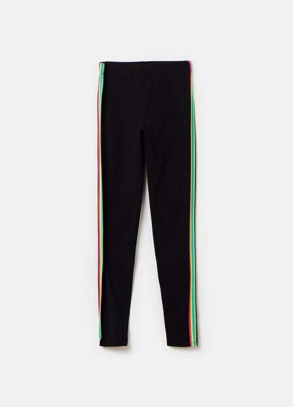 Ovs Leggings in cotone stretch con stampa