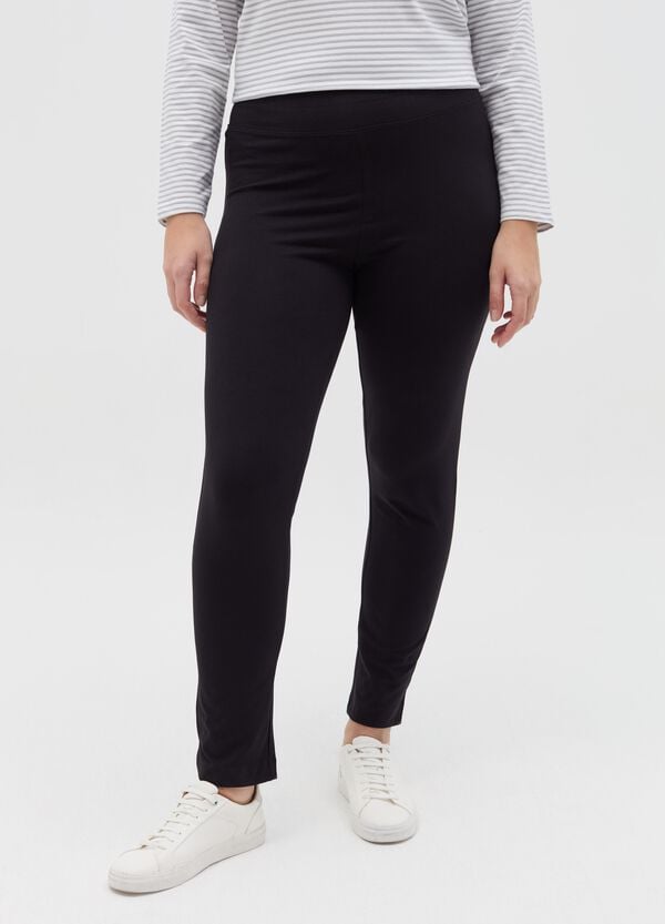 Ovs Leggings In Cotone Stretch Curvy