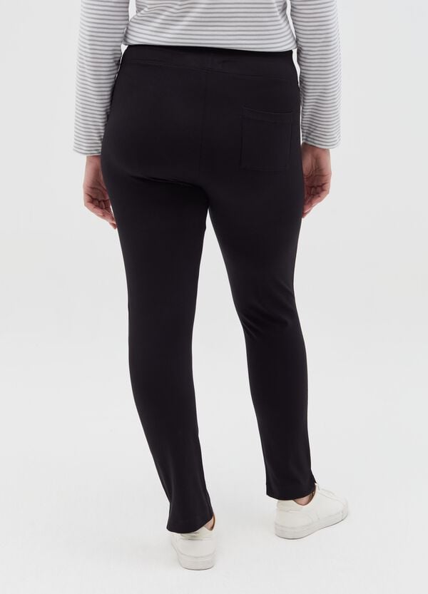 Ovs Leggings In Cotone Stretch Curvy