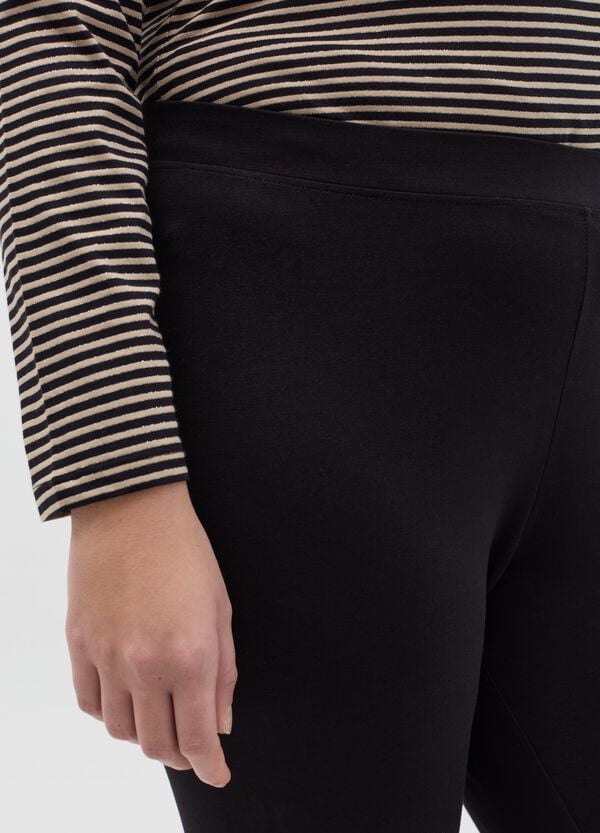 Ovs Leggings In Cotone Stretch Curvy