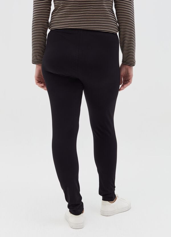 Ovs Leggings In Cotone Stretch Curvy