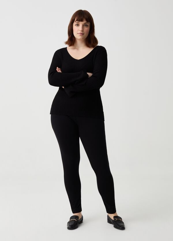Ovs Leggings in cotone stretch Curvy