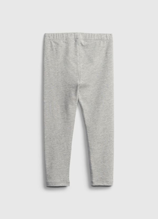 Ovs Leggings In Cotone Stretch Melange