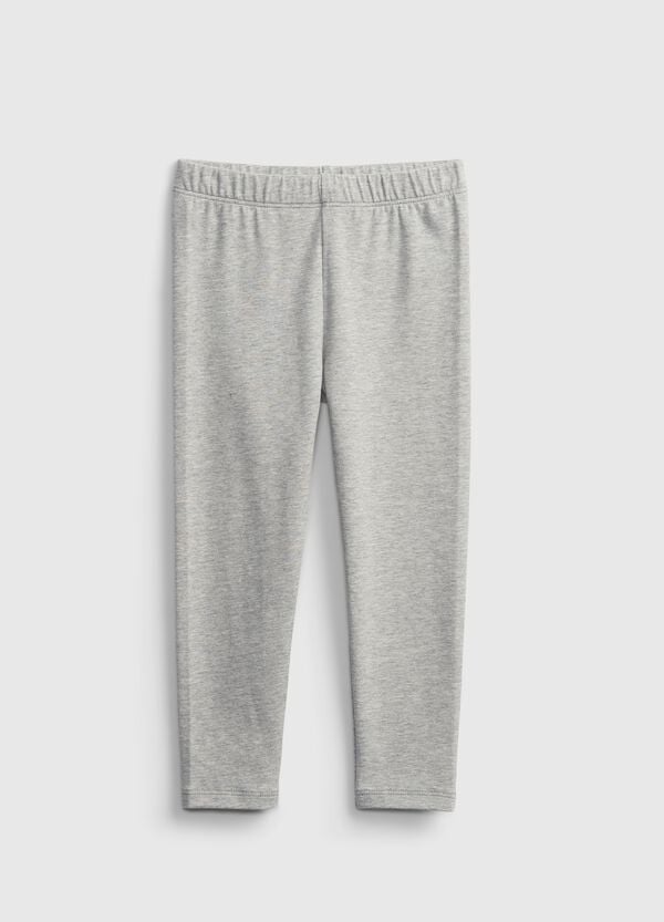 Ovs Leggings in cotone stretch melange