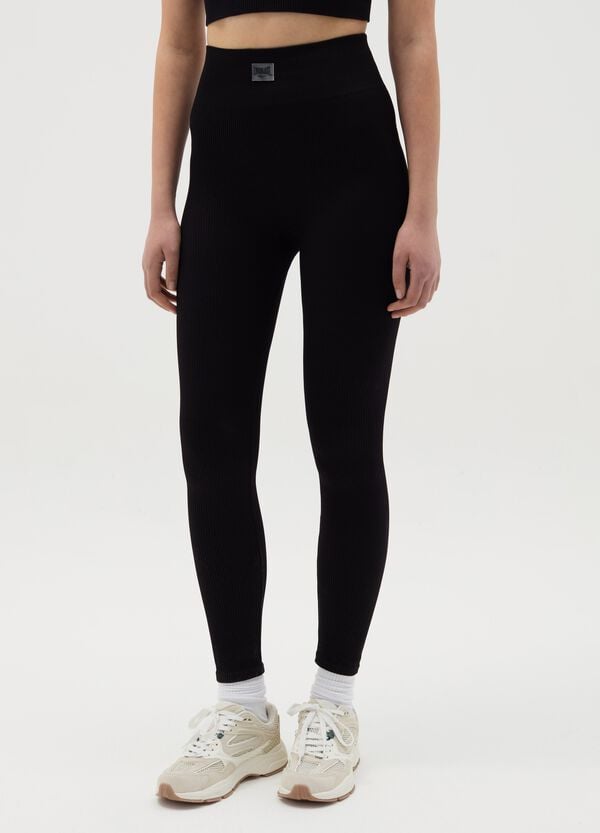 Ovs Leggings Stretch Con Patch