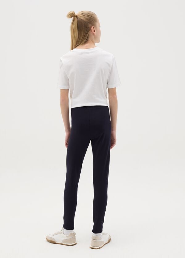Ovs Leggings Stretch Tinta Unita