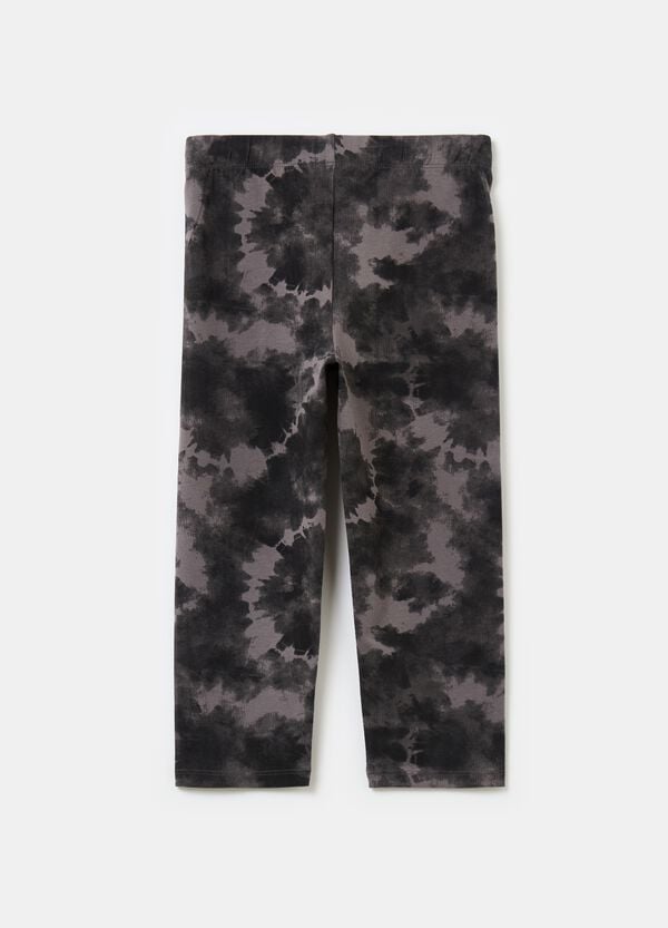 Ovs Leggings Tie Dye A Tre Quarti