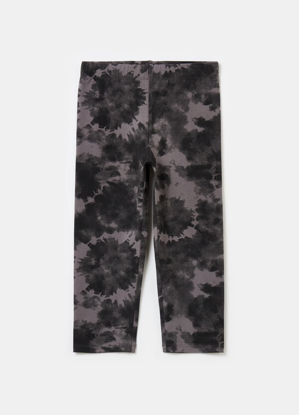 Ovs Leggings Tie Dye a tre quarti