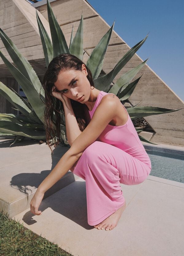 Ovs Long Shape Dress Pink