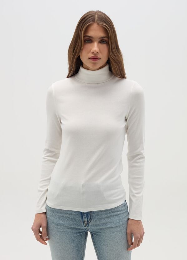 Ovs Lupetto In Cotone E Modal Stretch A Costine