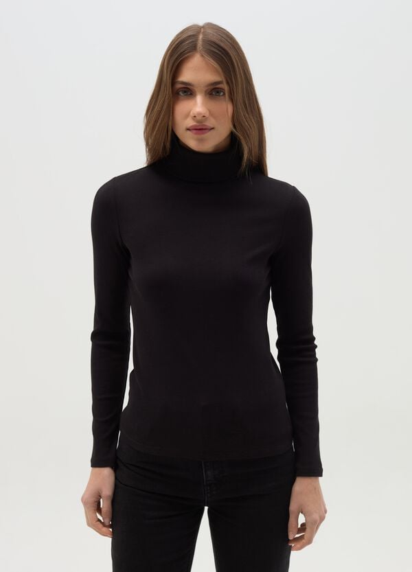 Ovs Lupetto In Cotone E Modal Stretch A Costine