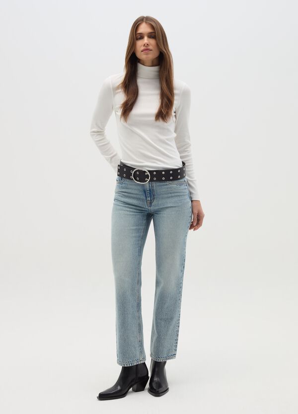 Ovs Lupetto In Cotone E Modal Stretch A Costine