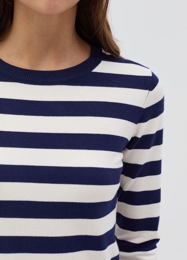 Ovs Maglia A Maniche Lunghe Fantasia A Righe