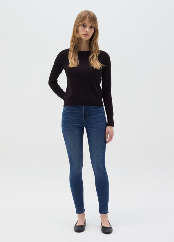 Ovs Maglia A Maniche Lunghe Scollo Rotondo