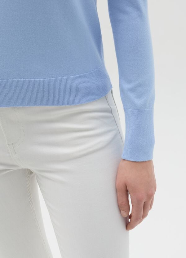 Ovs Maglia A Maniche Lunghe Scollo Rotondo