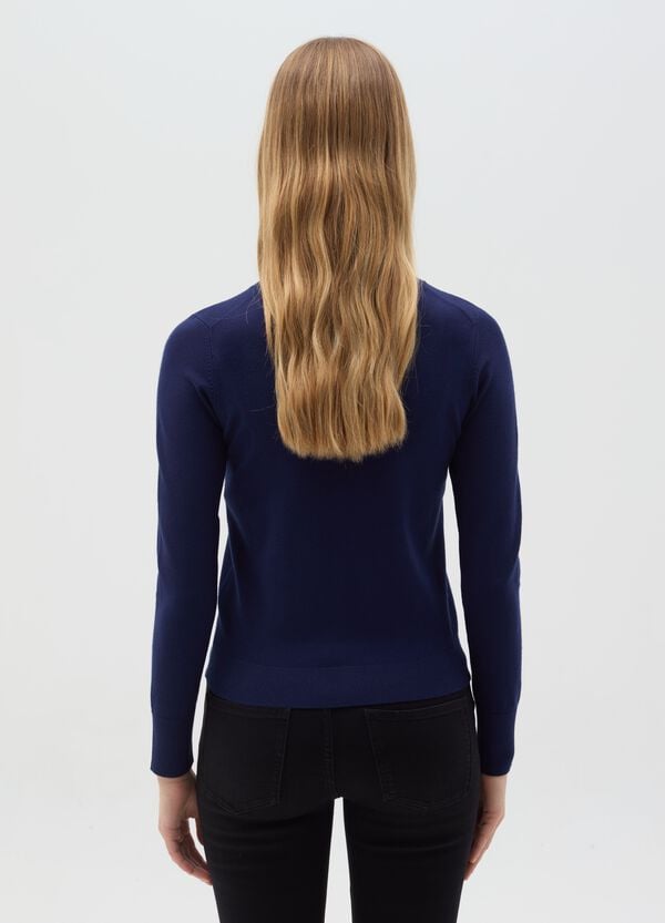 Ovs Maglia A Maniche Lunghe Scollo Rotondo