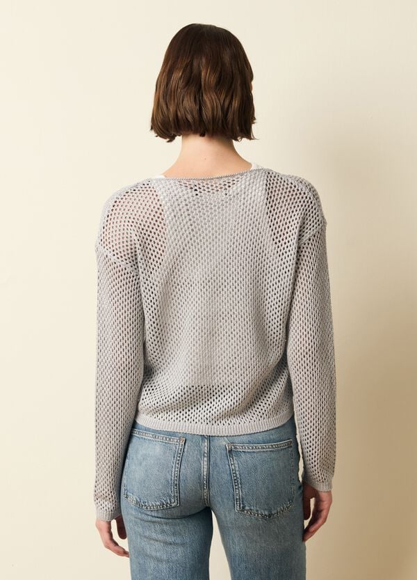 Ovs Maglia A Rete In Lurex