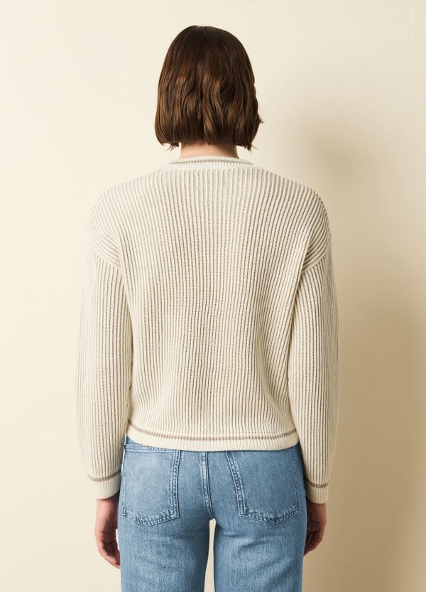 Ovs Maglia Con Motivo A Intarsio