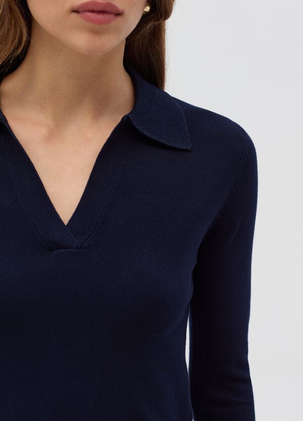 Ovs Maglia Con Scollo A Polo