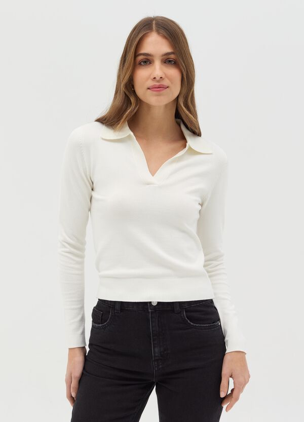 Ovs Maglia con scollo a polo
