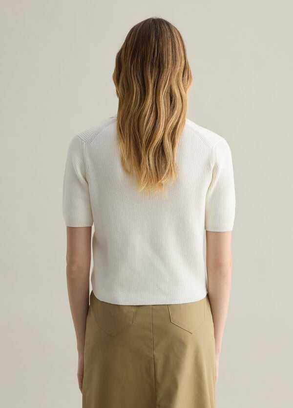 Ovs Maglia Con Scollo A Polo