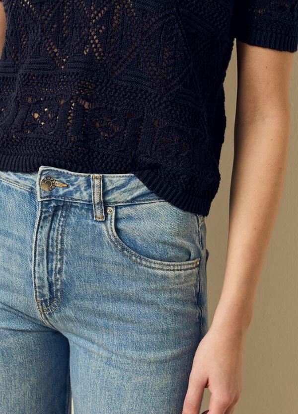 Ovs Maglia Crochet Con Scollo A Polo