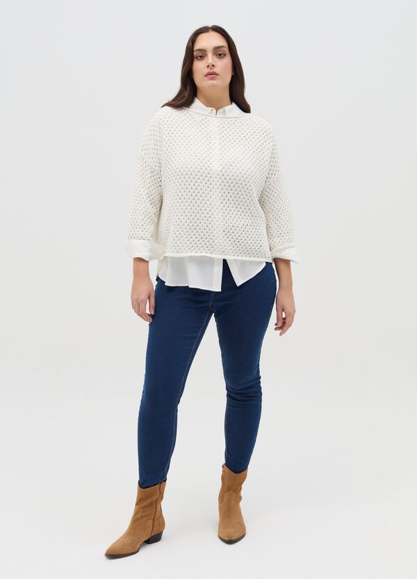 Ovs Maglia crochet Curvy