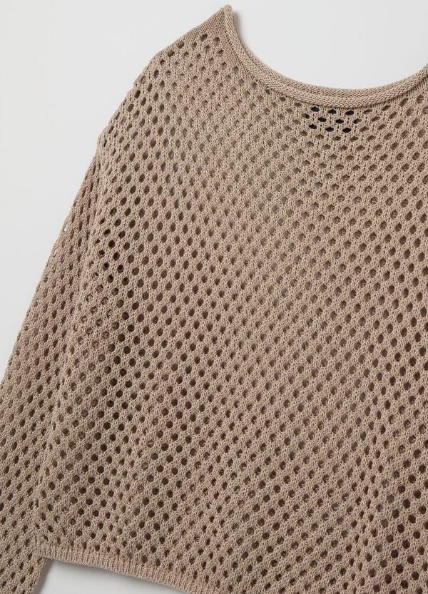 Ovs Maglia Open Stitch In Lurex