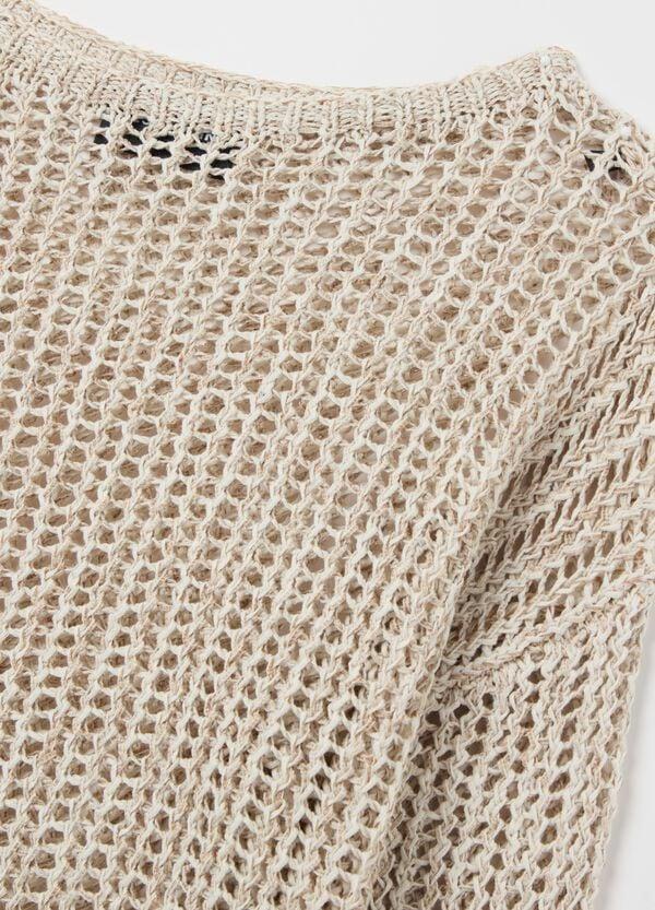 Ovs Maglia Traforata Con Scollo A Barca