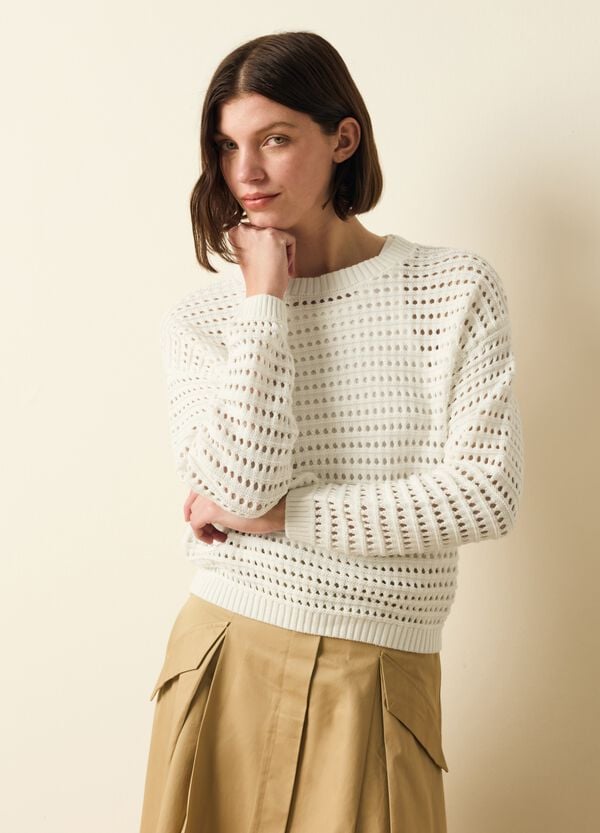 Ovs Maglia tricot in cotone