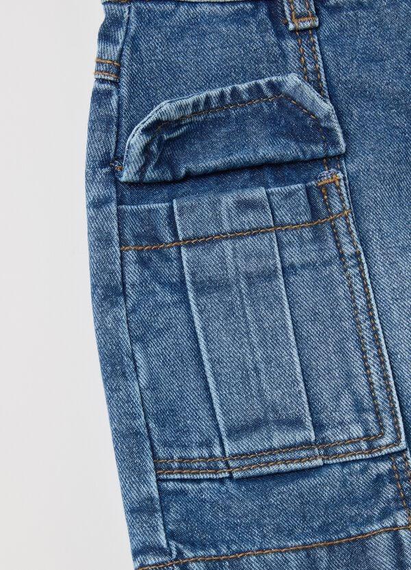 Ovs Minigonna In Denim Con Tasche