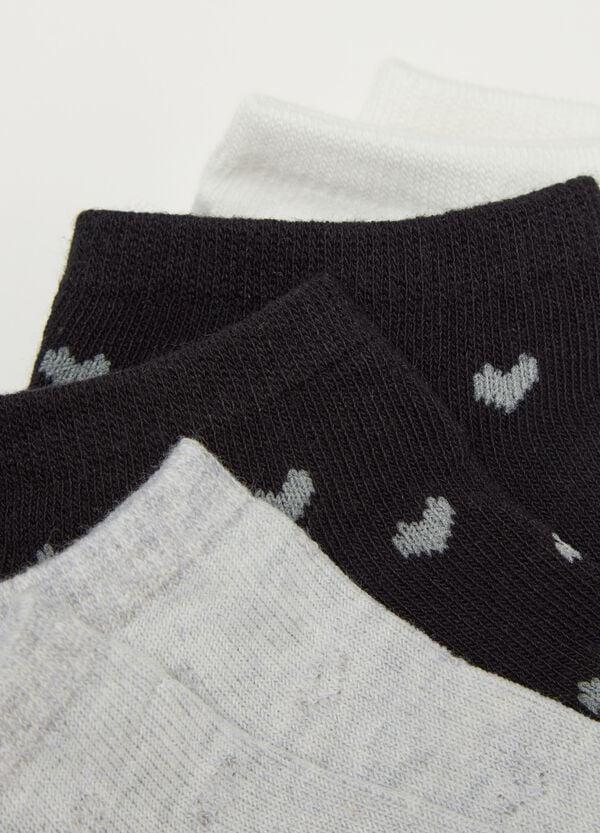 Ovs Multipack Sette Pariscarpa Disegno A Cuoricini