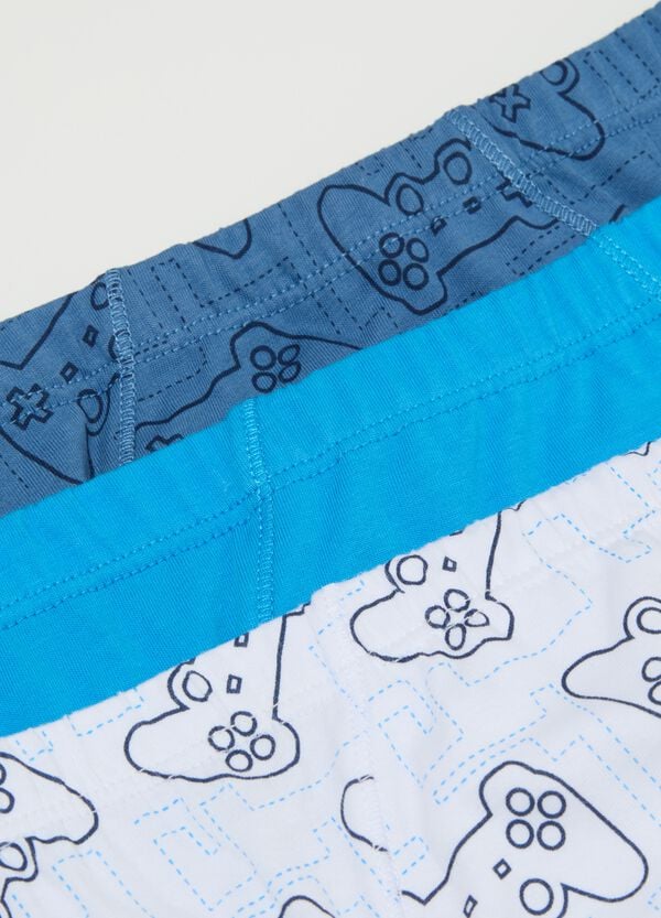 Ovs Multipack Sette Slip In Cotone Stampa Gamers