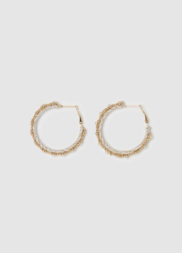 Ovs Orecchini a cerchio con perline