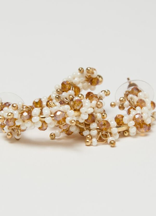 Ovs Orecchini A Semicerchio Con Perline