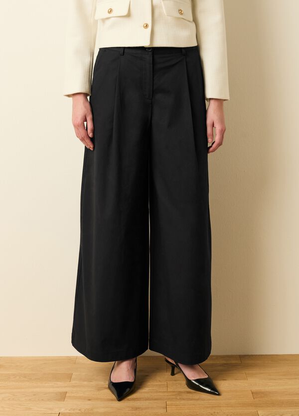 Ovs Pantalone A Gamba Larga Con Pinces