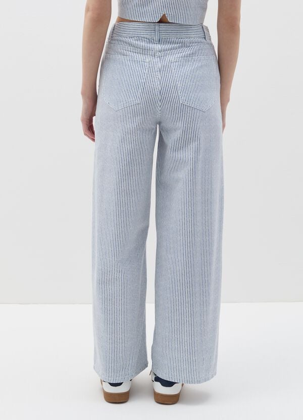 Ovs Pantalone A Gamba Larga Fantasia A Righe