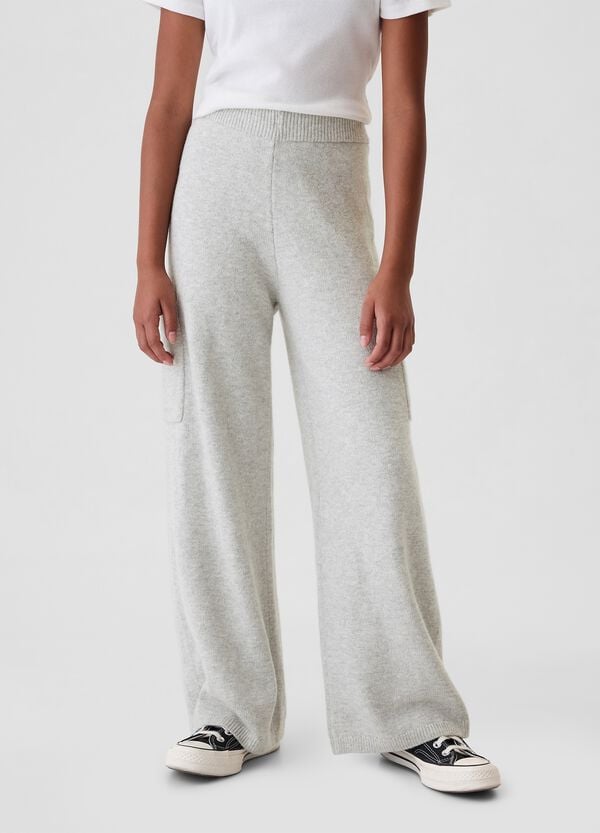 Ovs Pantalone A Gamba Larga In Maglia