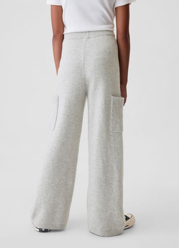 Ovs Pantalone A Gamba Larga In Maglia